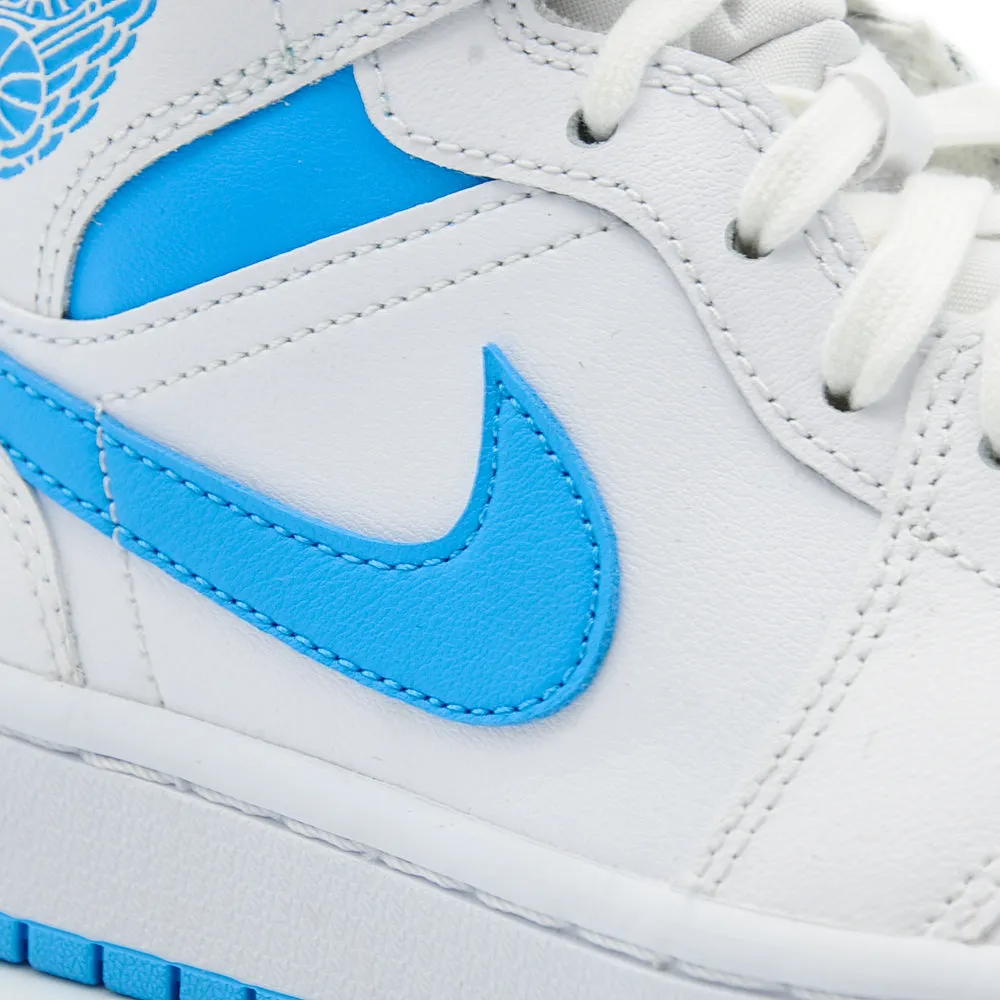 AIR JORDAN 1 MID WMNS "UNC"