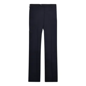 Andrew Marc Boys Husky Fit Navy Dress Pants