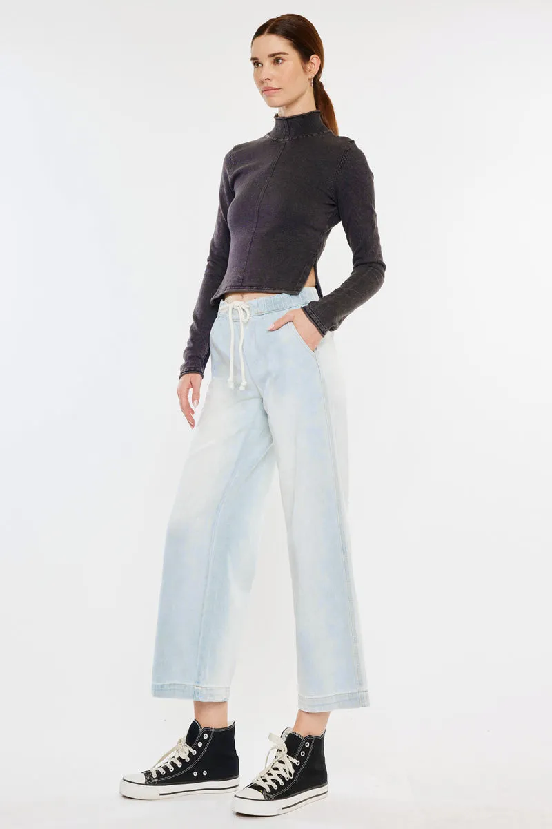 Annalise Mid Rise Wide Leg Pants