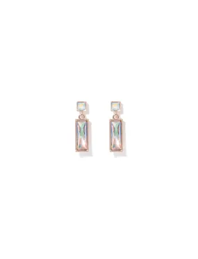 Aria Rectangle Drop Earrings