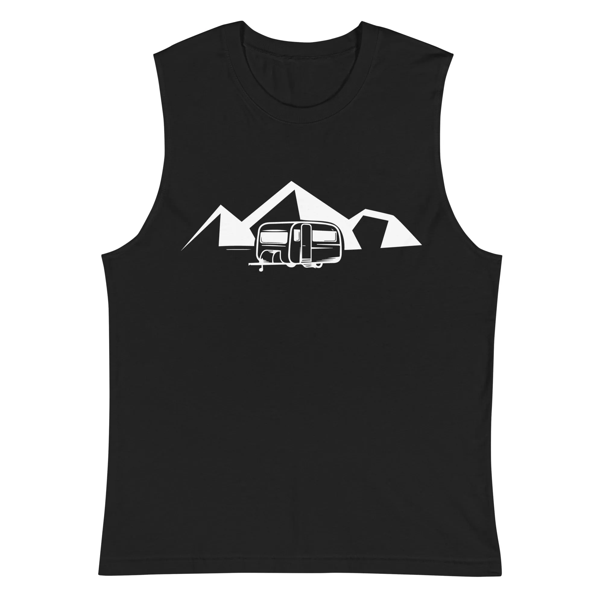 Berge - Camping Caravan - Muskelshirt (Unisex)