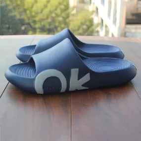 Blue Slippers for men