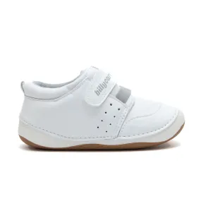 BROOKLYN white baby and toddler unisex sneakers