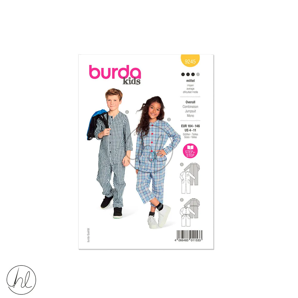 BURDA PATTERN (B9245)