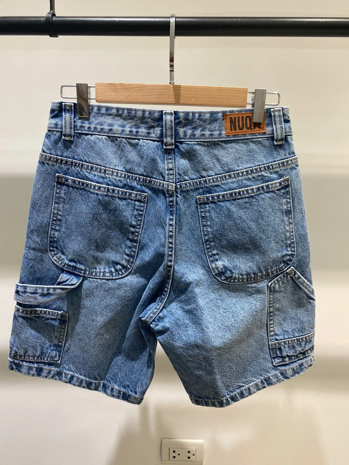 Carpenter Denim Short - Celeste