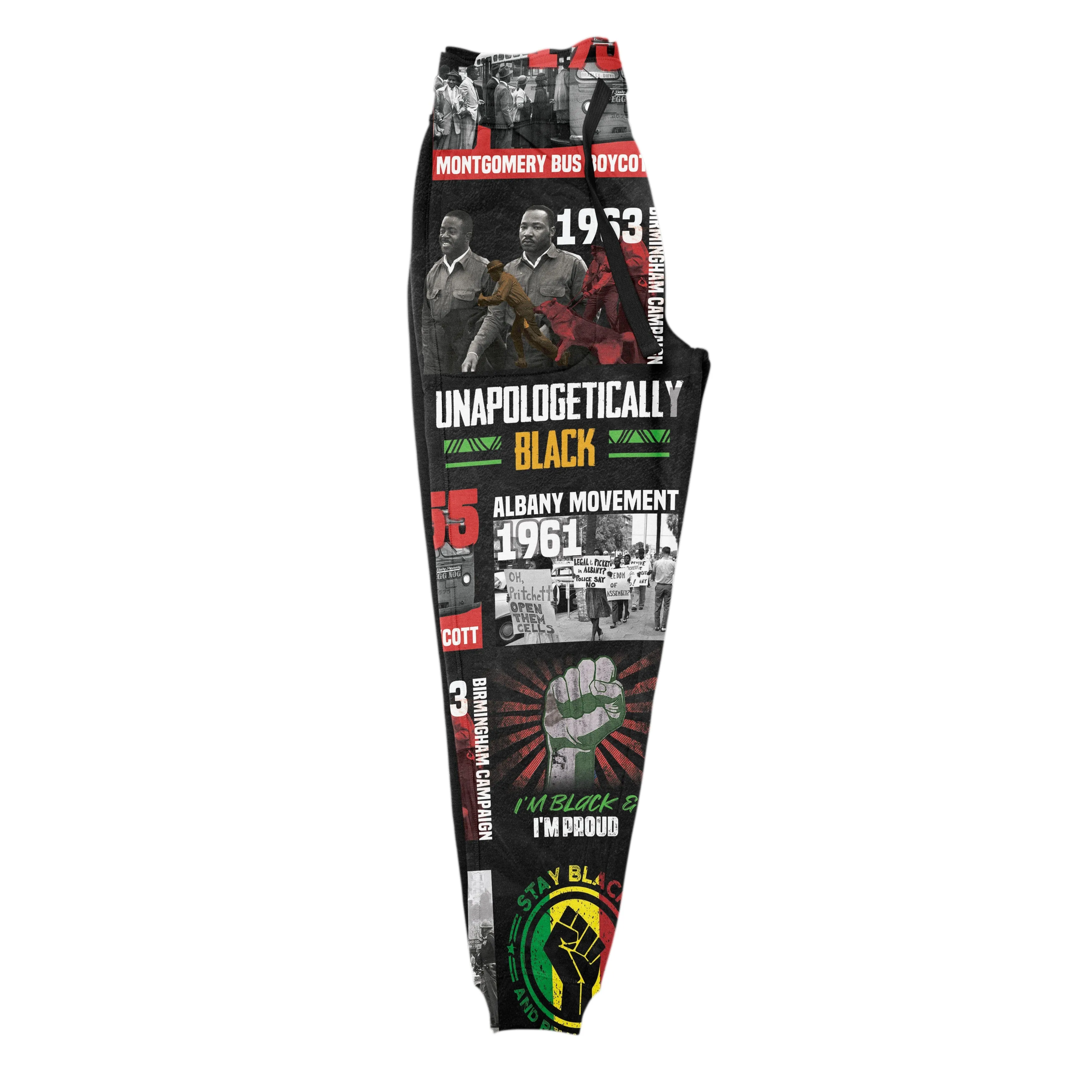 Civil Rights Movement Poster Art All-over Hoodie And Joggers Set