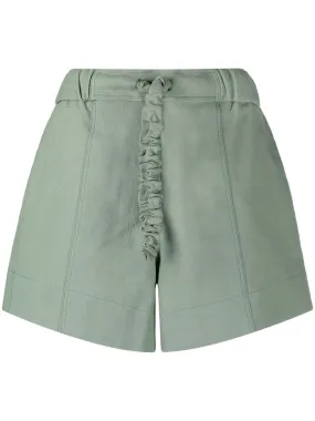 DRAWSTRING SUITING SHORTS 793 GRN BAY