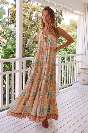 Erryn Maxi Dress - Sahara Sunset Collecton