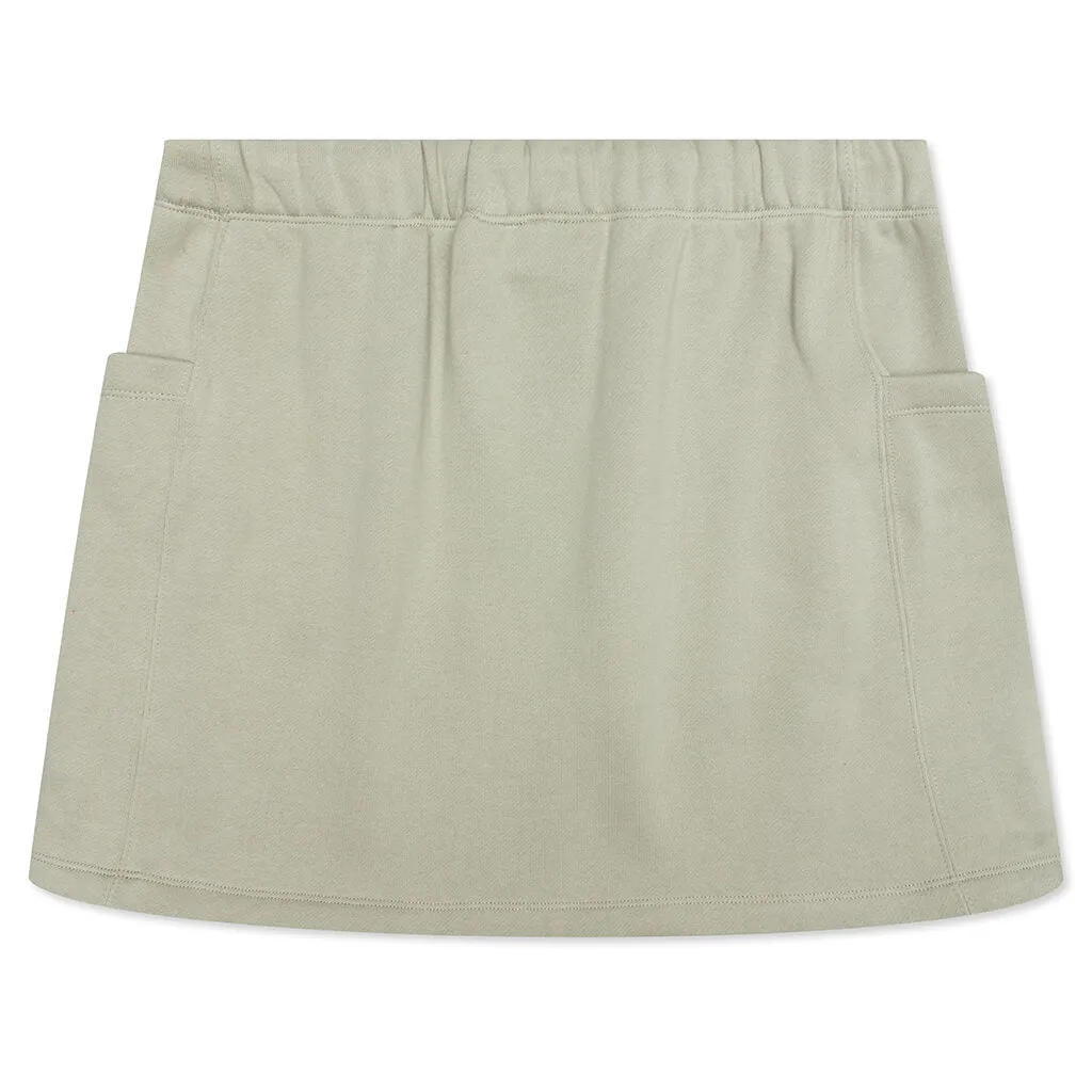 Essentials Women's Fleece Skirt - Seafoam