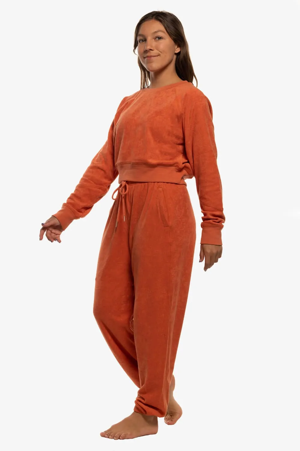 Evie Terry Cloth Sweatpant - Riad