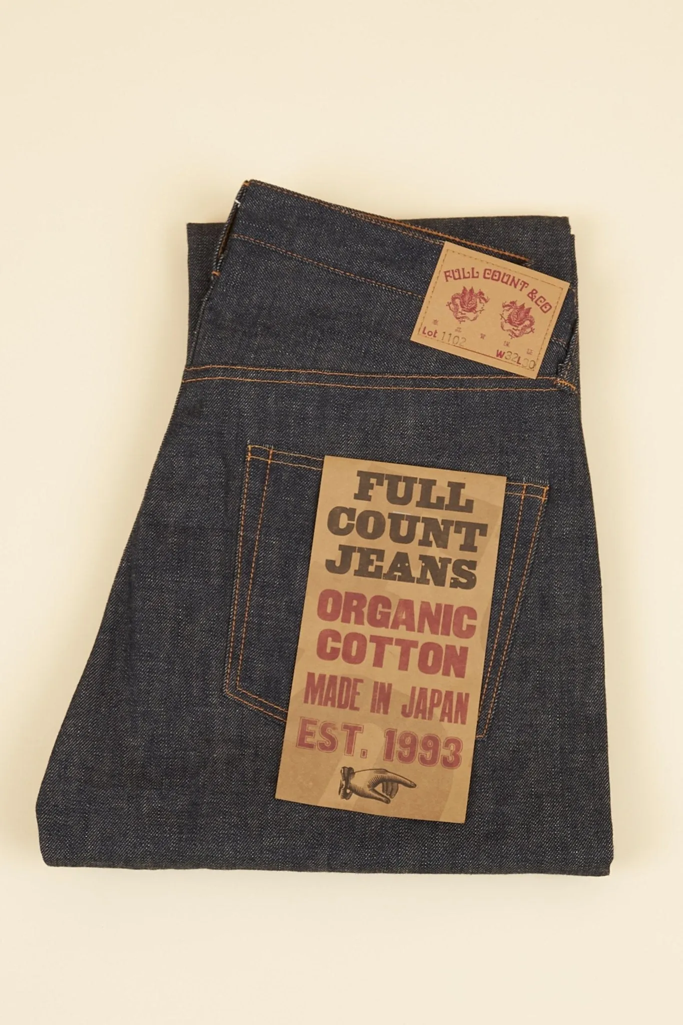 Fullcount 1102 Straight Selvedge Denim - 13.7oz