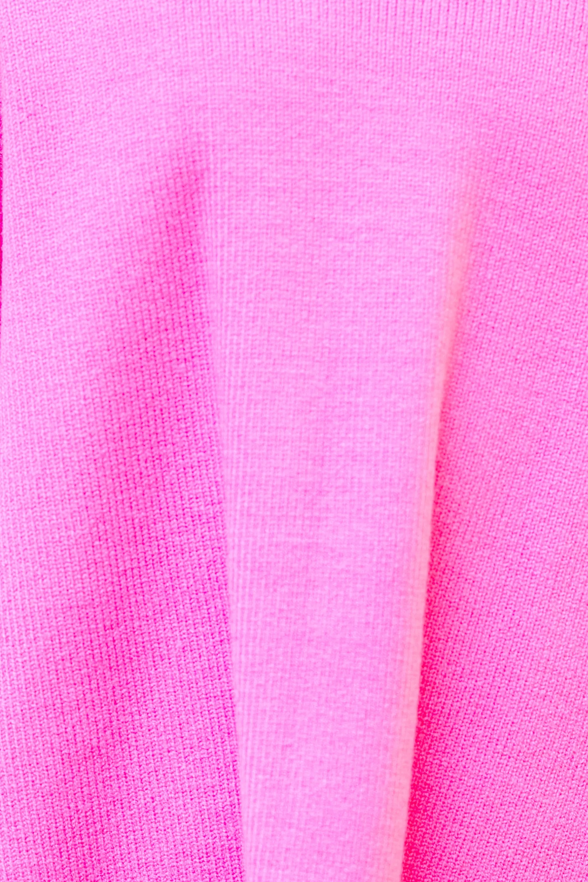 Girls: Perfectly You Candy Pink Mock Neck Sweater