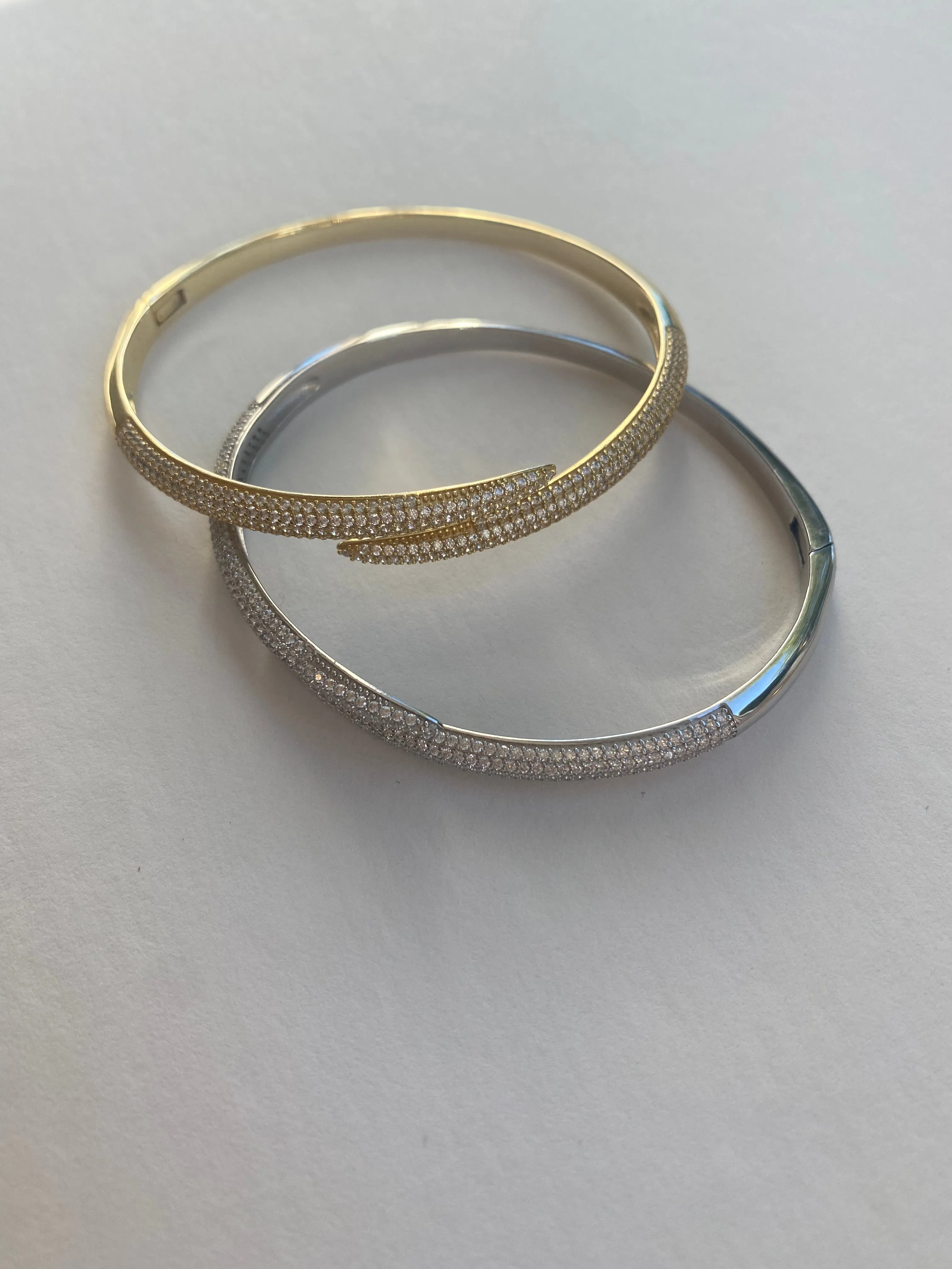 Gold Hinged Bracelet | Susannah