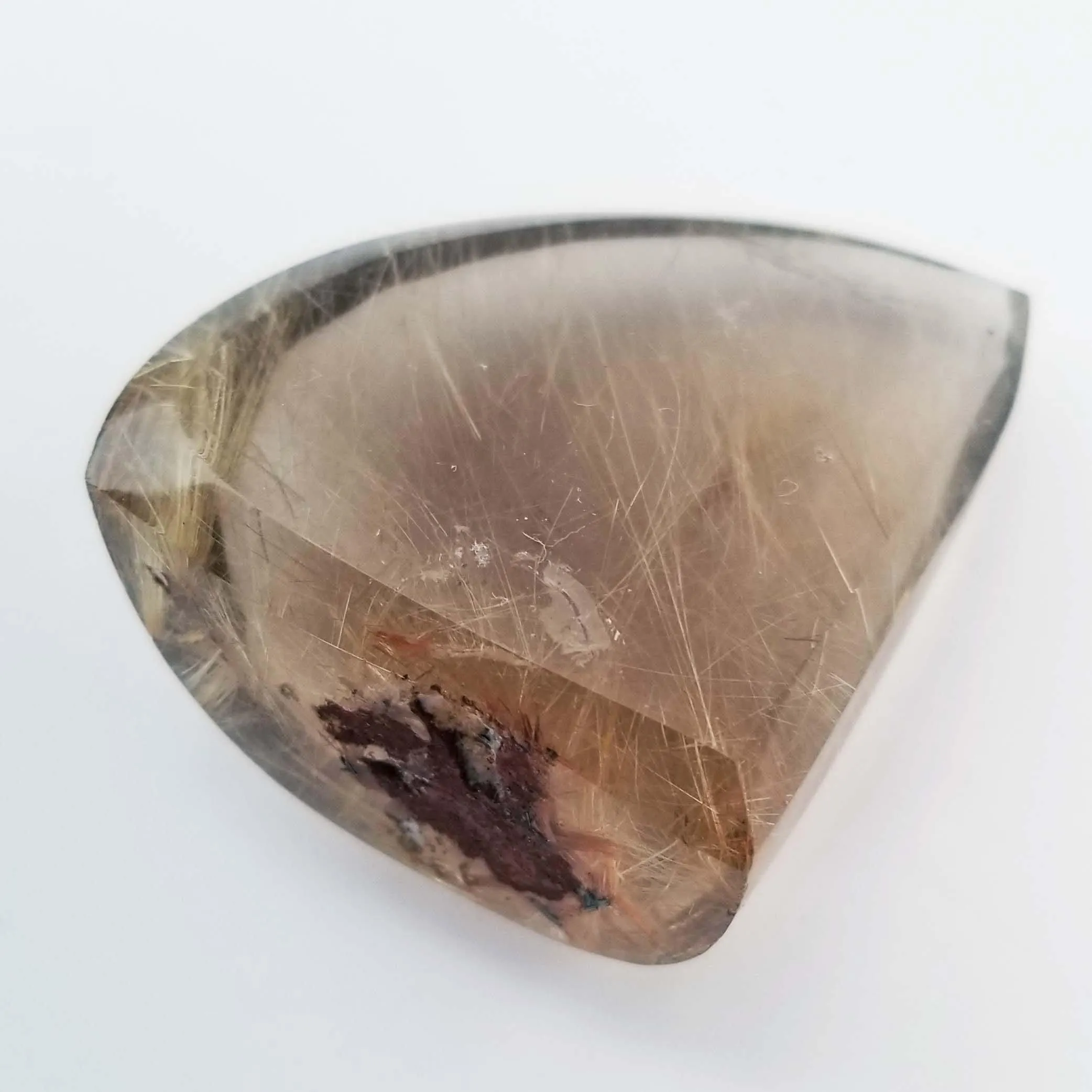 Golden Rutilated Quartz Crystal  - Extra Fine, 299 Carots