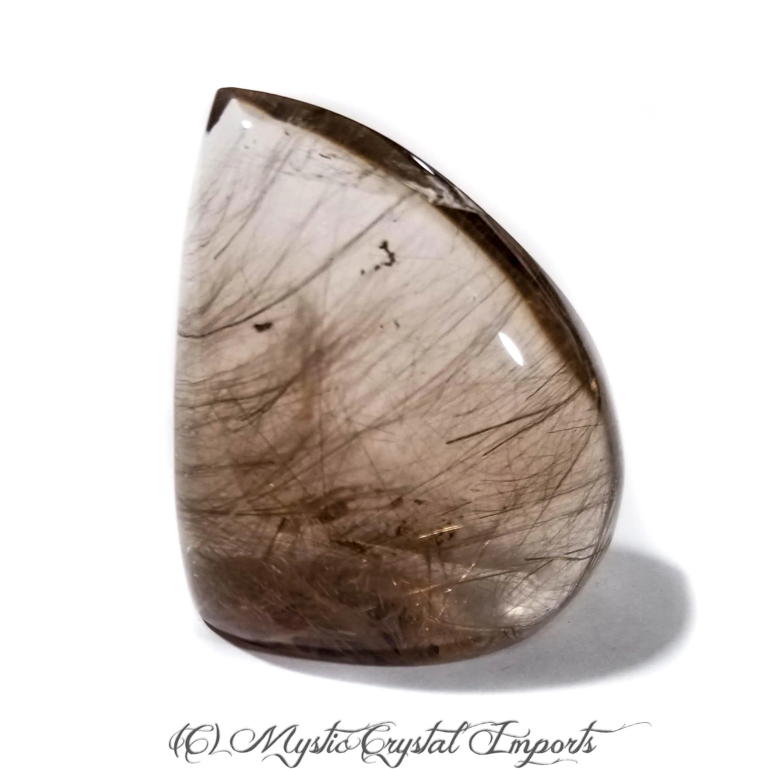 Golden Rutilated Quartz Crystal  - Extra Fine, 299 Carots