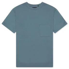 Jersey Braque Pocket Tee - Pewter