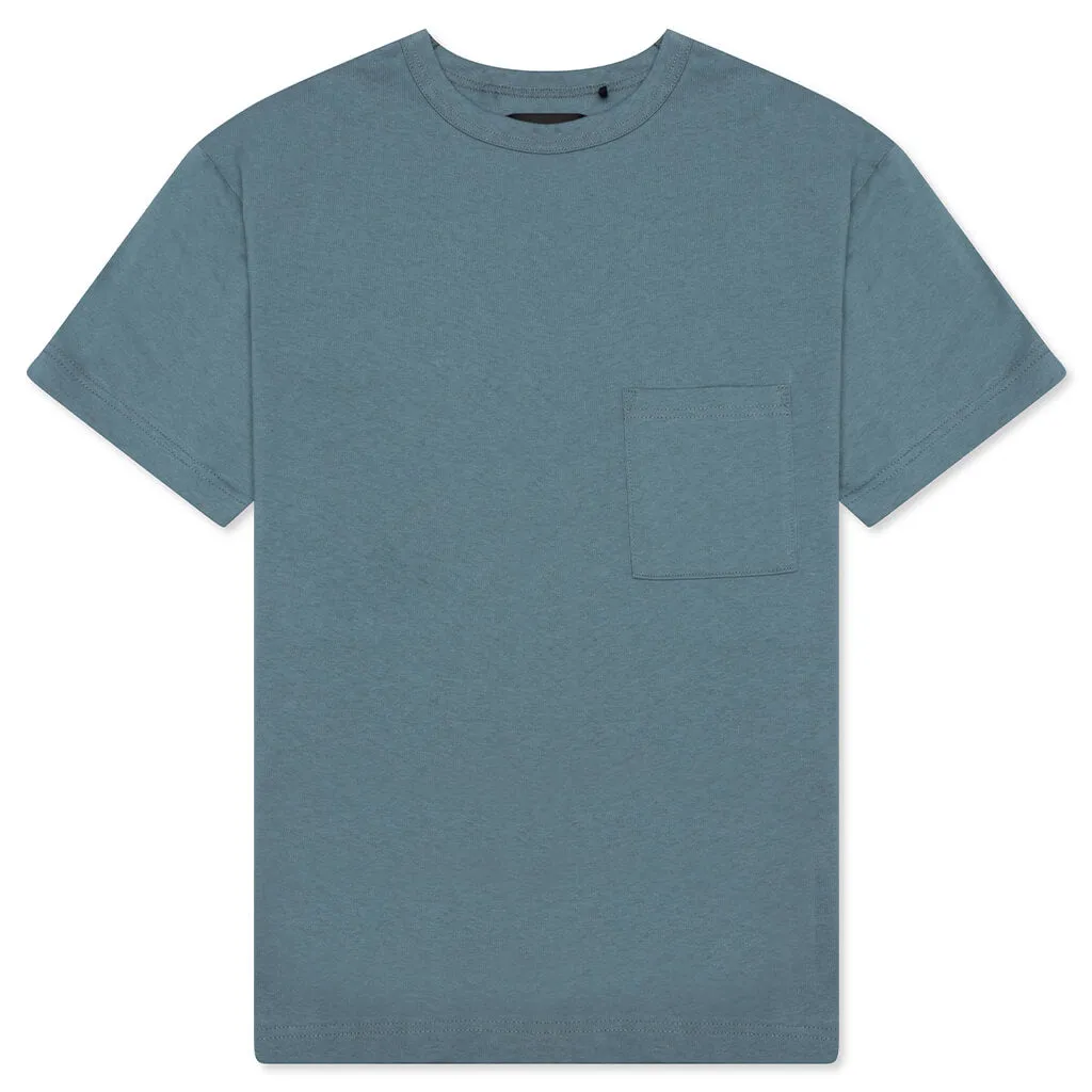 Jersey Braque Pocket Tee - Pewter