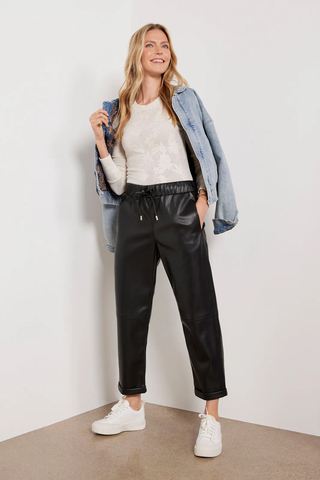 Jules Faux Leather Pant