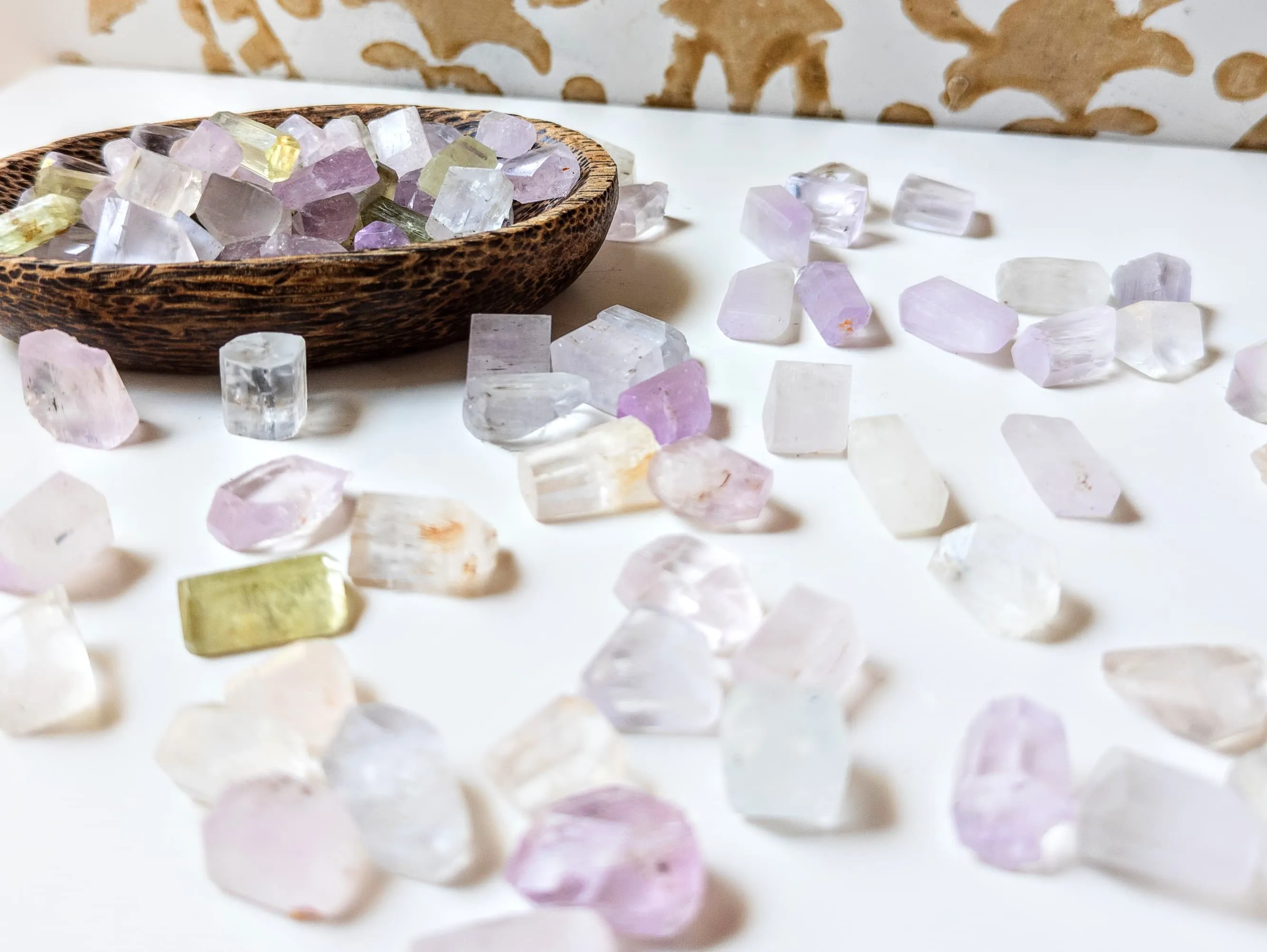 Kunzite || Faceted Tumble