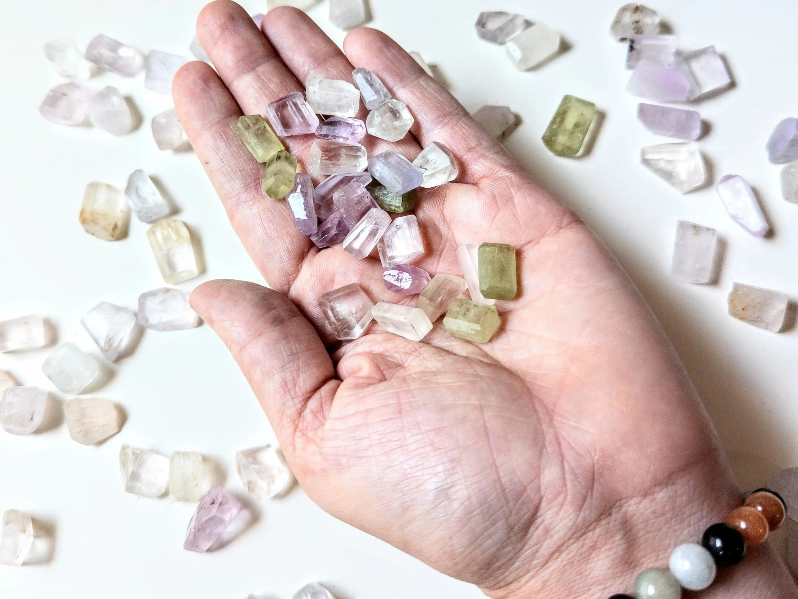 Kunzite || Faceted Tumble