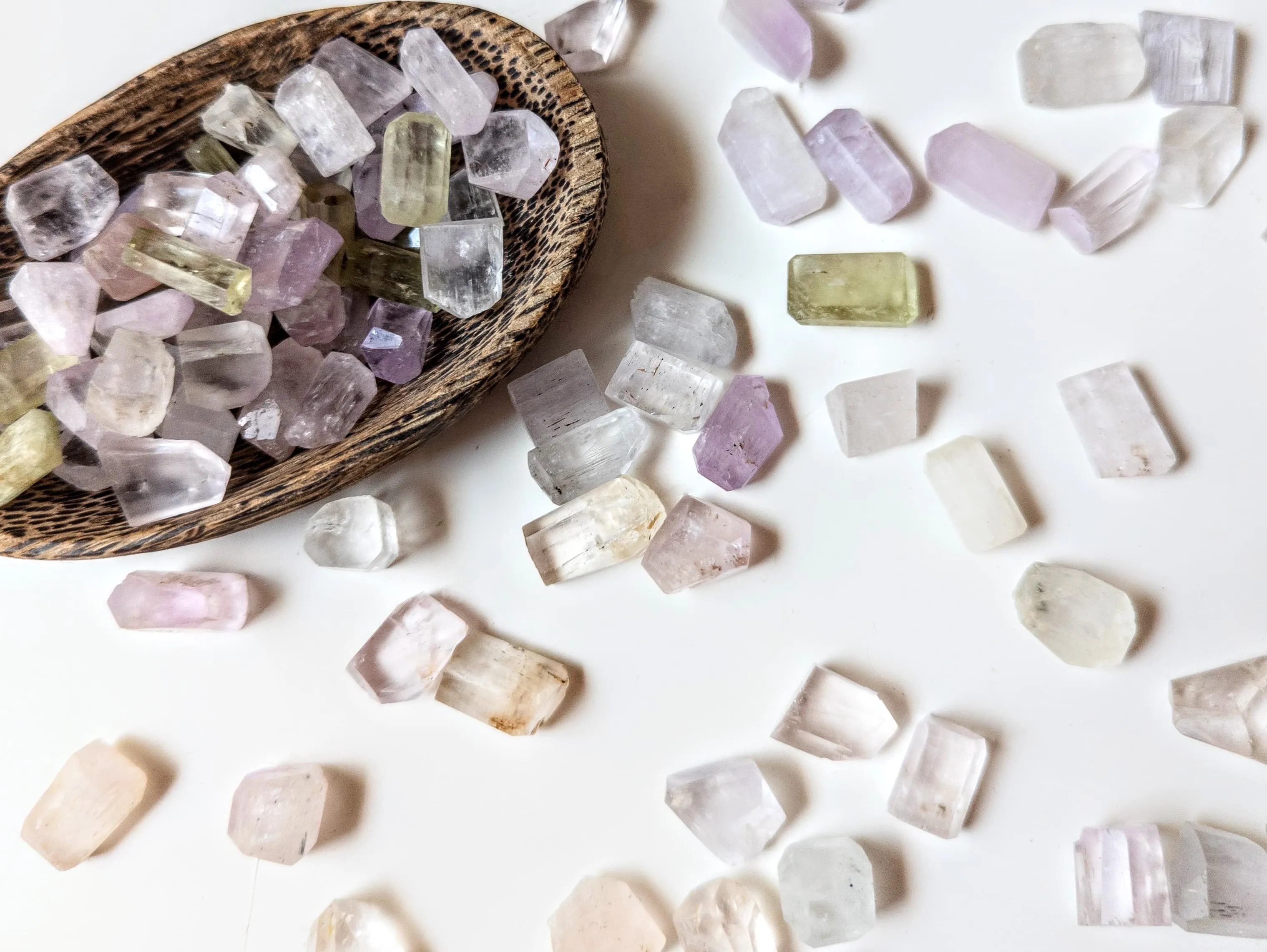 Kunzite || Faceted Tumble