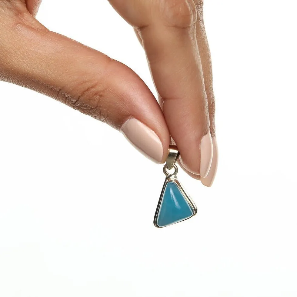 Larimar Gold Pendant Mitul