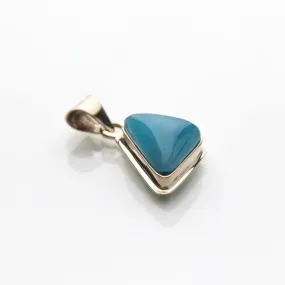 Larimar Gold Pendant Mitul