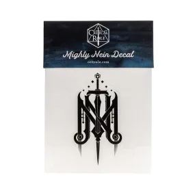 Mighty Nein Crest Decal