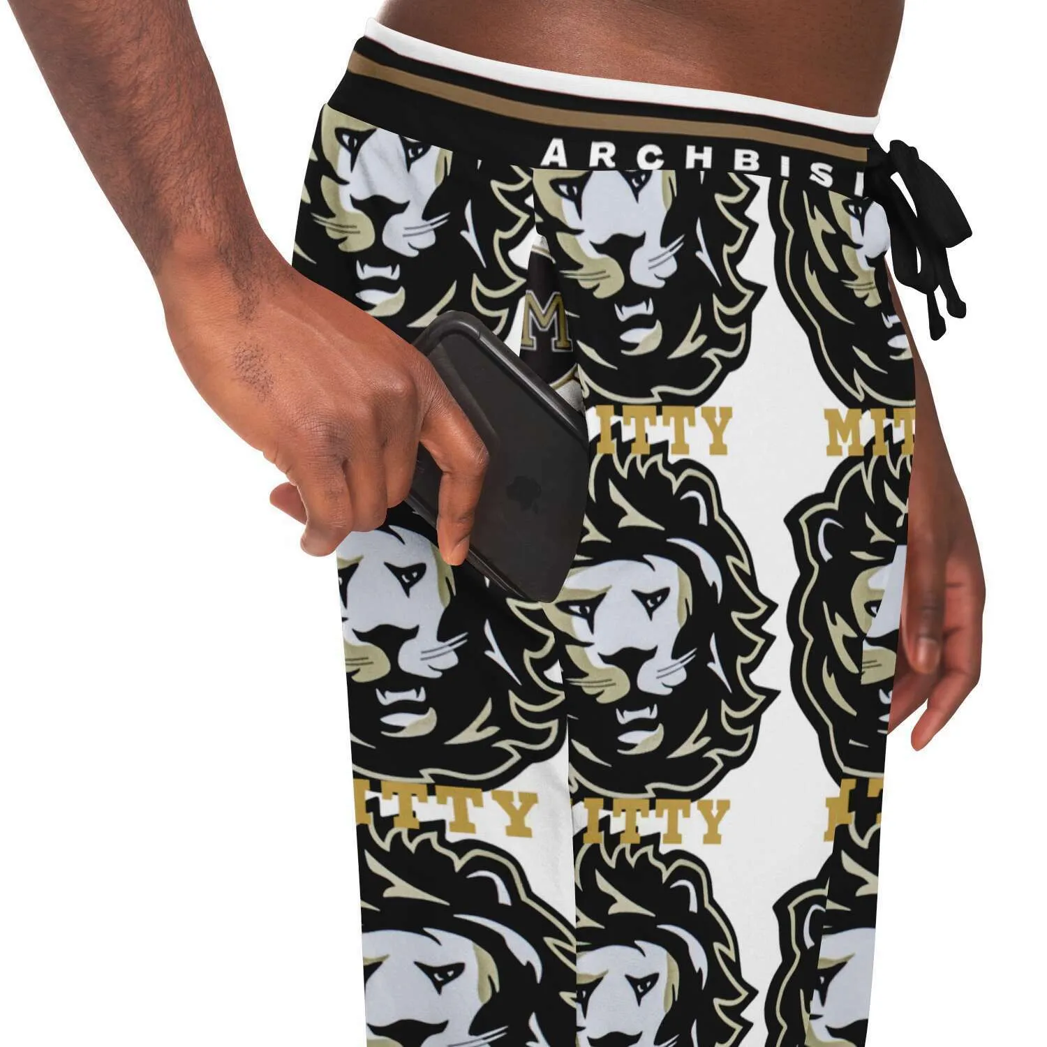 Mitty Monarchs Lion Duo Unisex Fleece Joggers