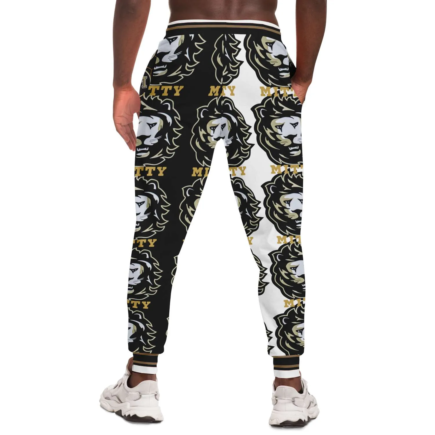 Mitty Monarchs Lion Duo Unisex Fleece Joggers