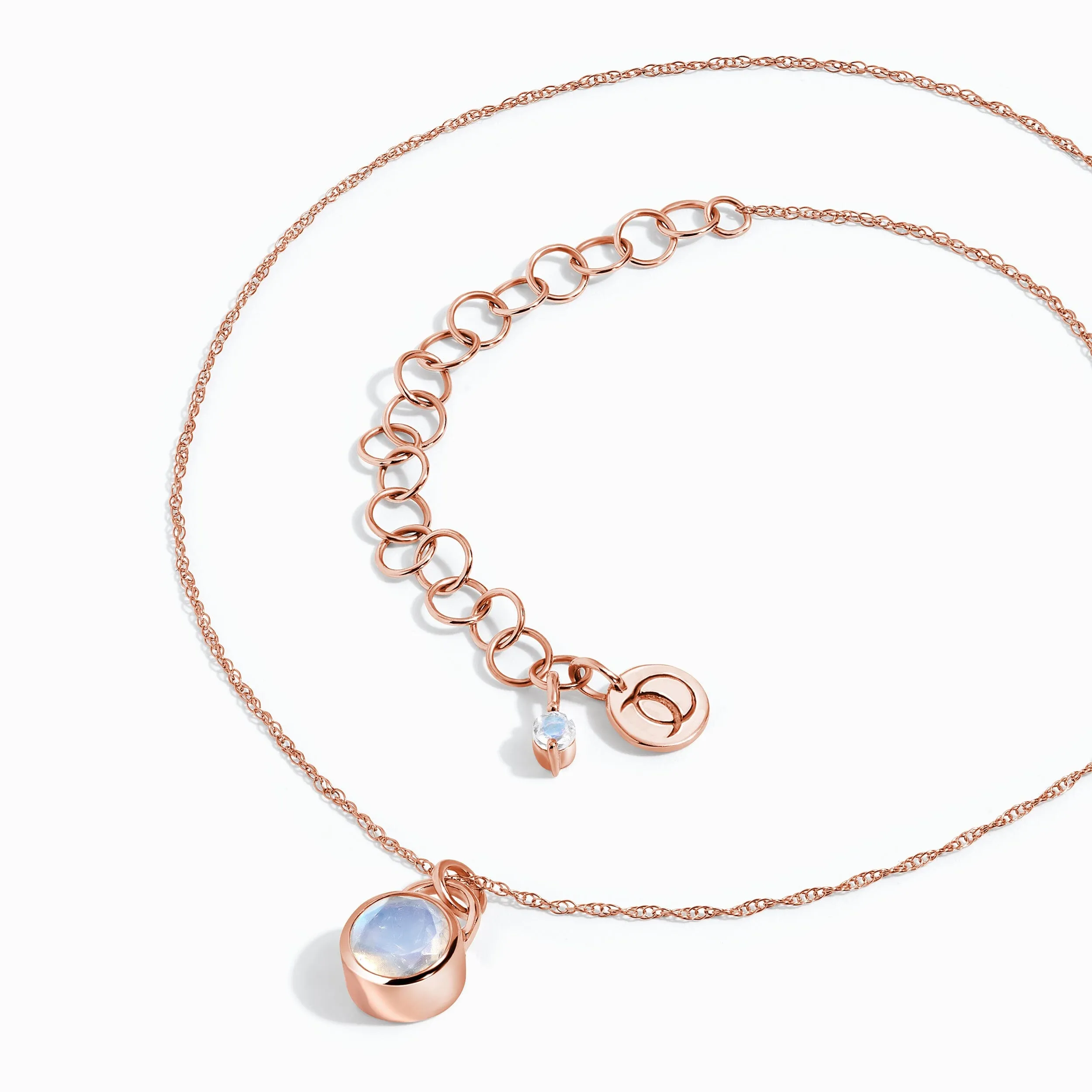 Moonstone Necklace - Lock