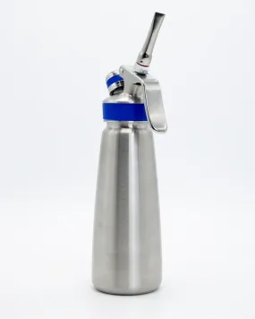 MOSA Nitrogen Dispenser Master Whipper Stainless Steel with Blue Accent 0.5L