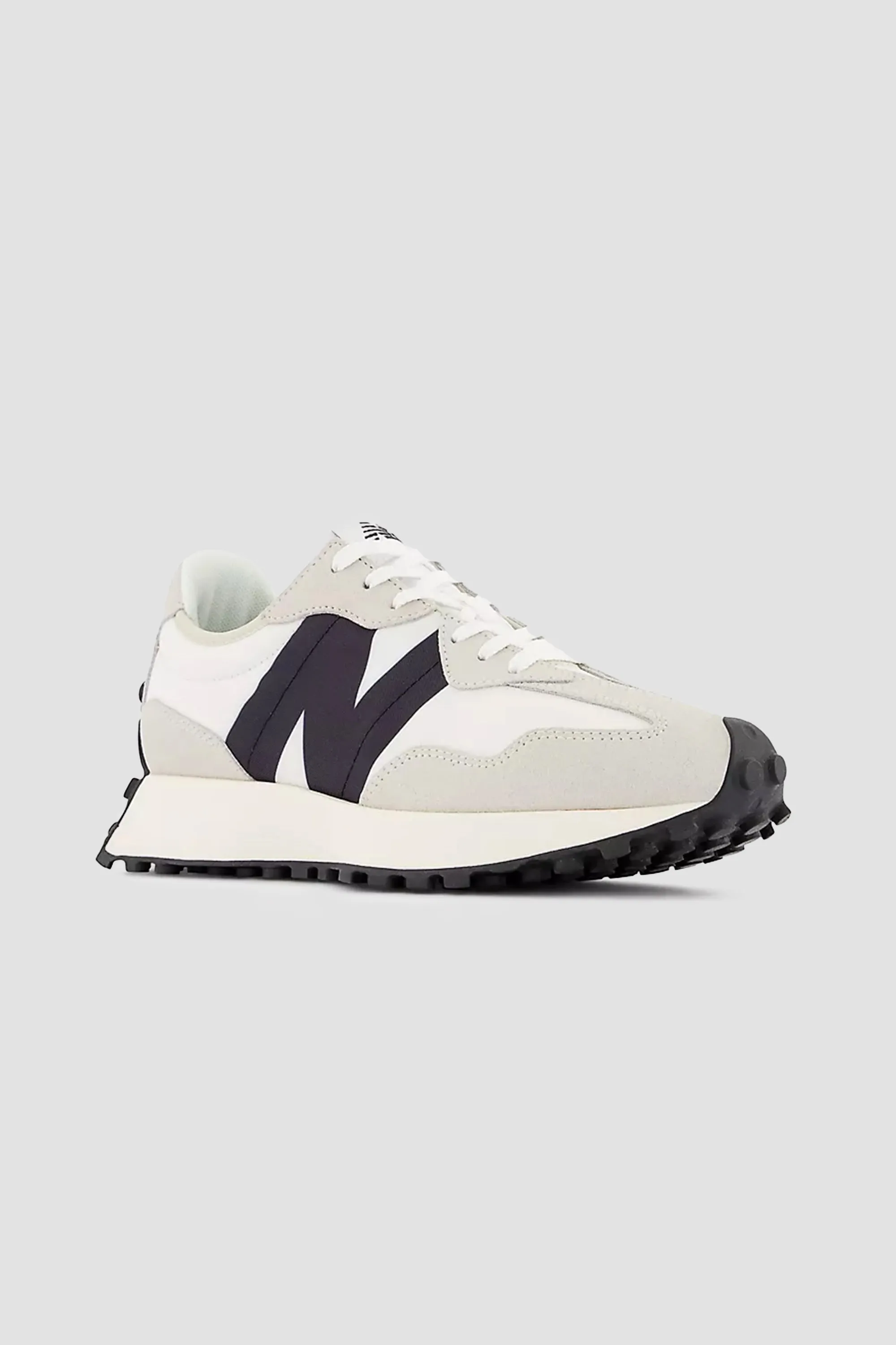 New Balance Women's 927 Sneaker in Sea Salt with White and Black