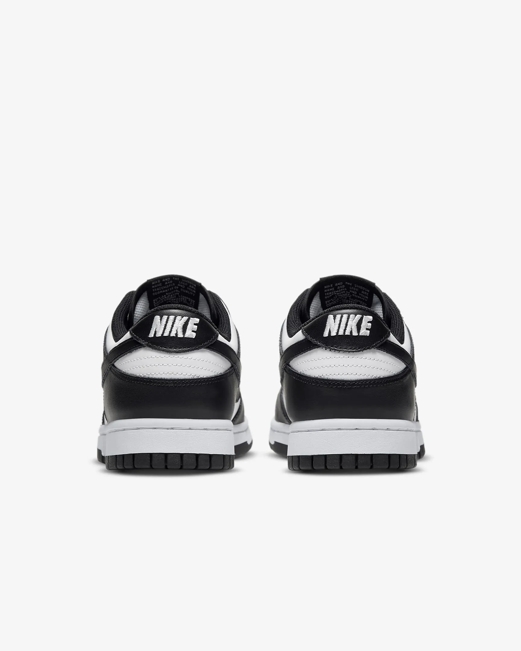 Nike Women's Dunk Low Shoes - White / Black