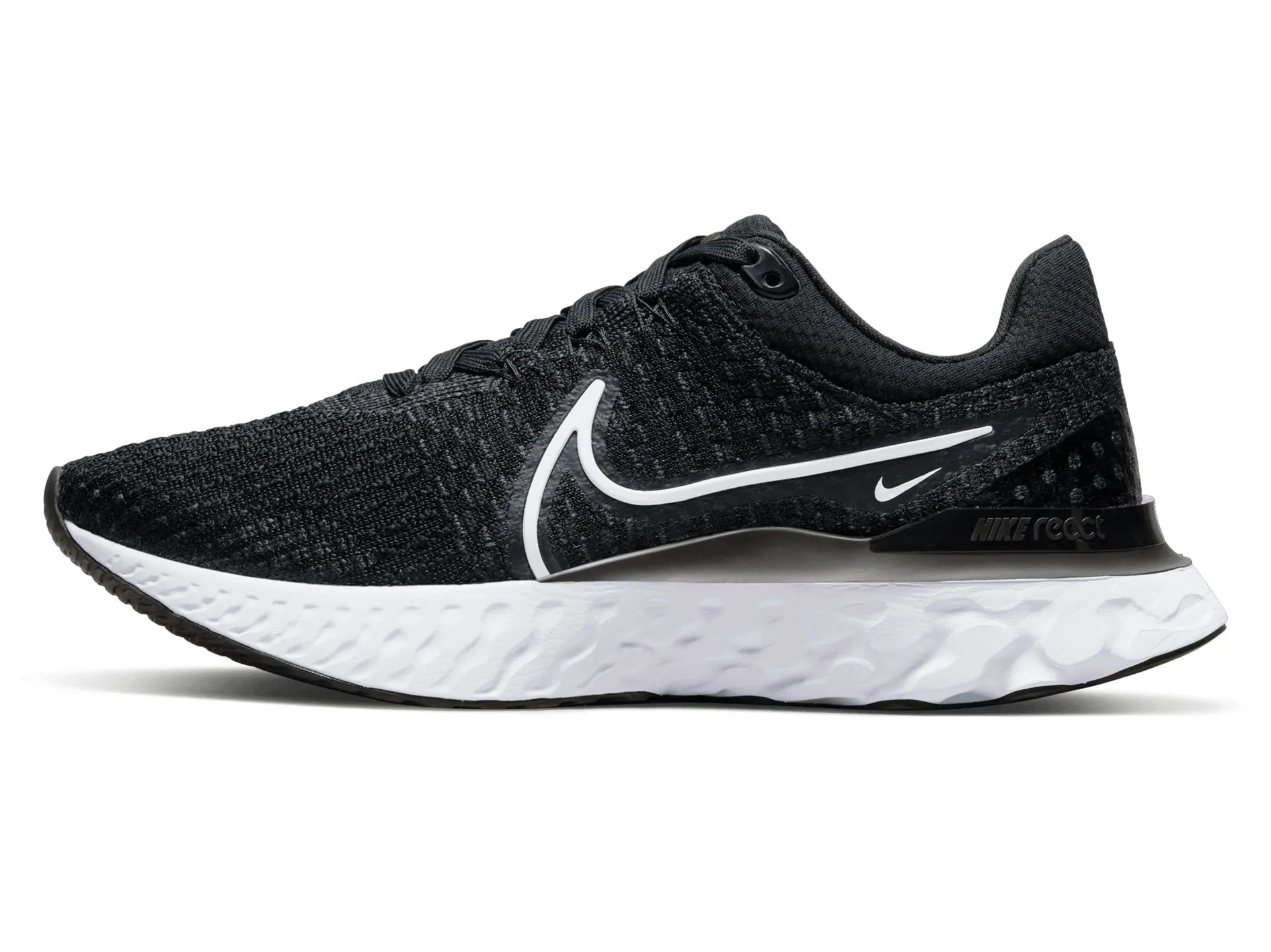 Nike Womens React Infinity Road Running Shoes Black/White <br> DD3024 001