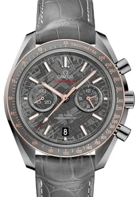 Omega Speedmaster Grey Side of the Moon Meteorite Ceramic Mens Watch 311.63.44.51.99.001