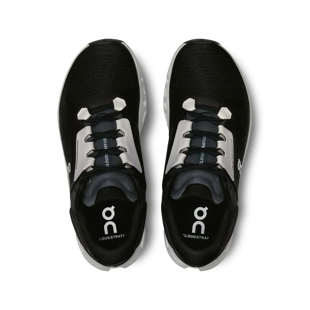 On Running Cloudstratus 3 (Womens) - Black/Frost