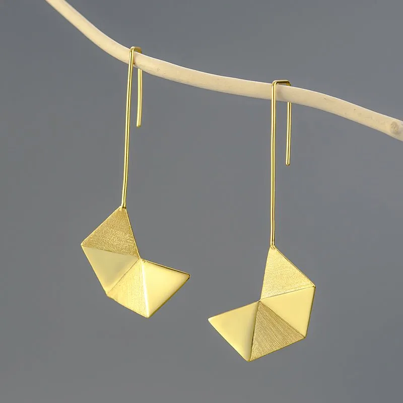 Origami Art - Dangle Earrings