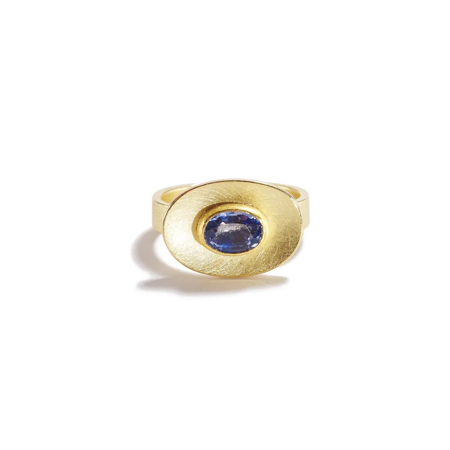 Oval Sapphire Ring