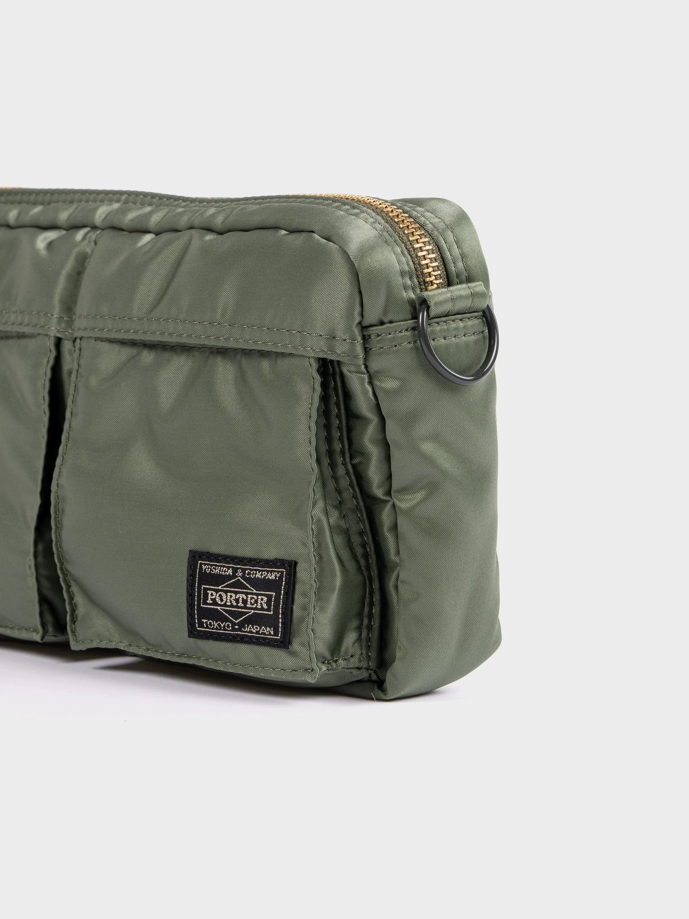 Porter-Yoshida & Co Tanker Shoulder Bag - Sage Green