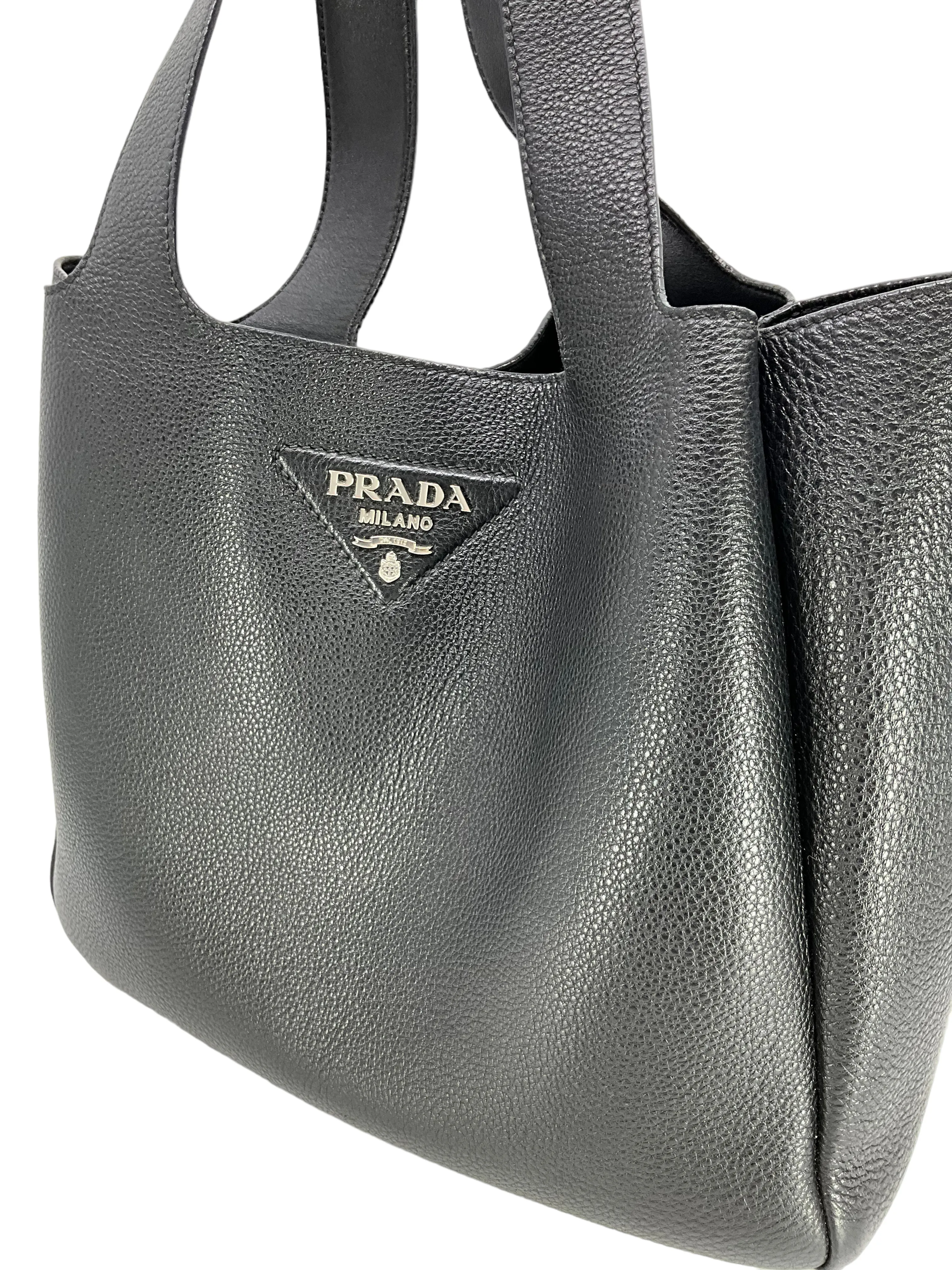 PRADA Vitello Daino Soft Medium Dynamique Tote