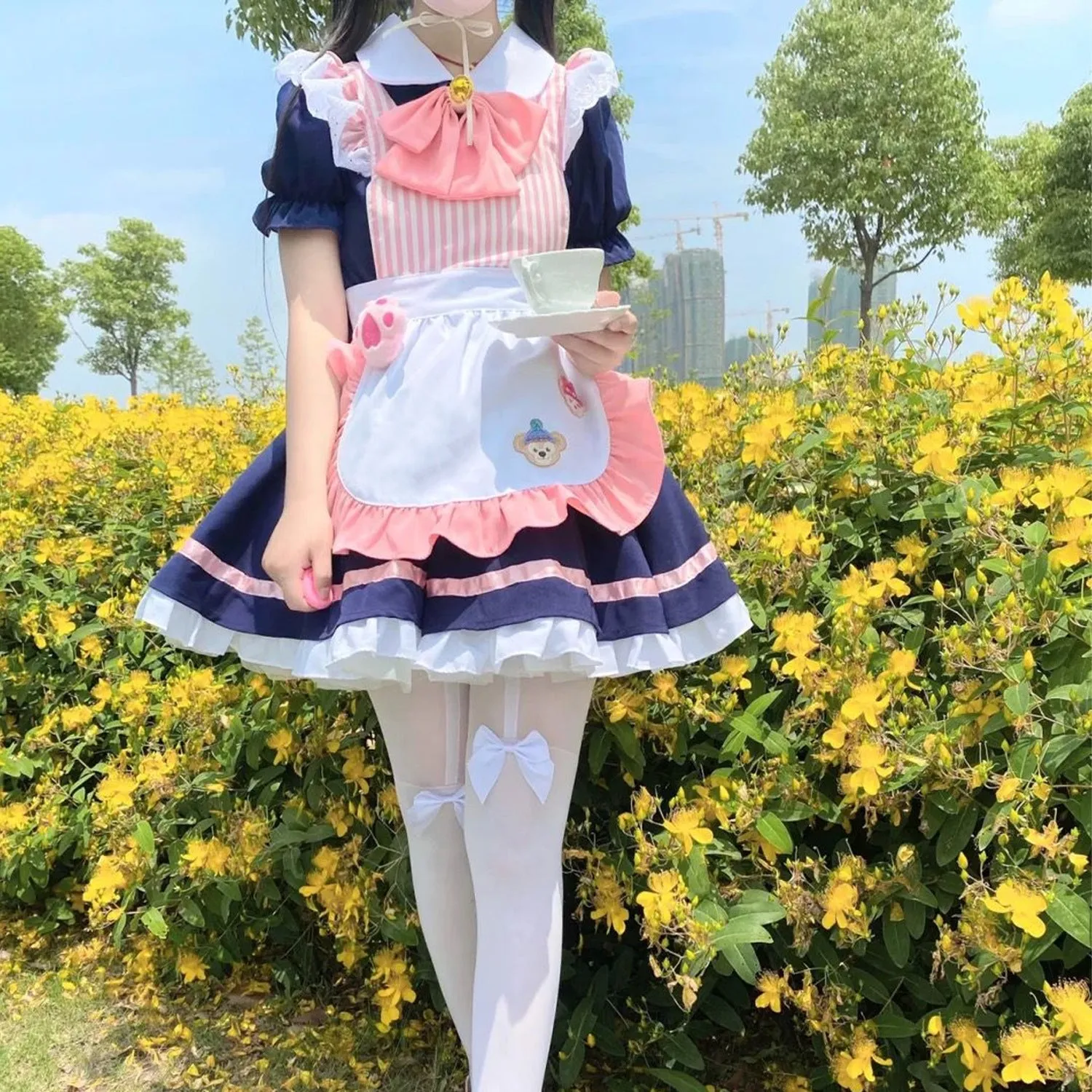 "Café Maid" Bear Maid Dress