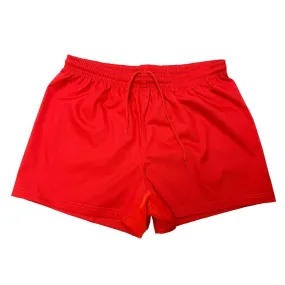 Stock Rugby Shorts Red