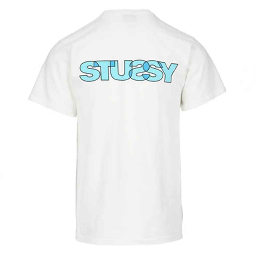 STUSSY C-THRU PIG DYED PKT TEE NATURAL 1944160