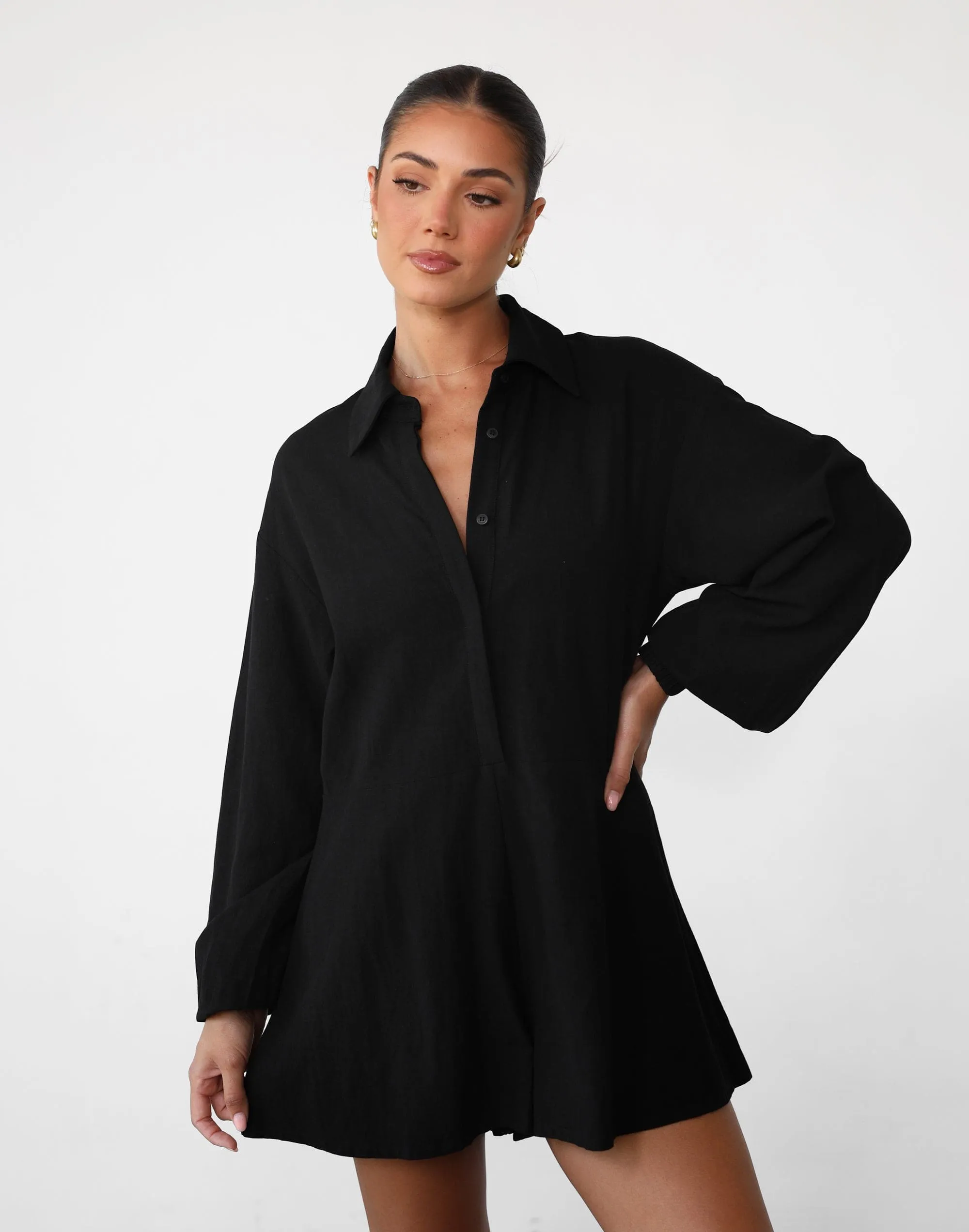 Take Your Time Playsuit (Black)