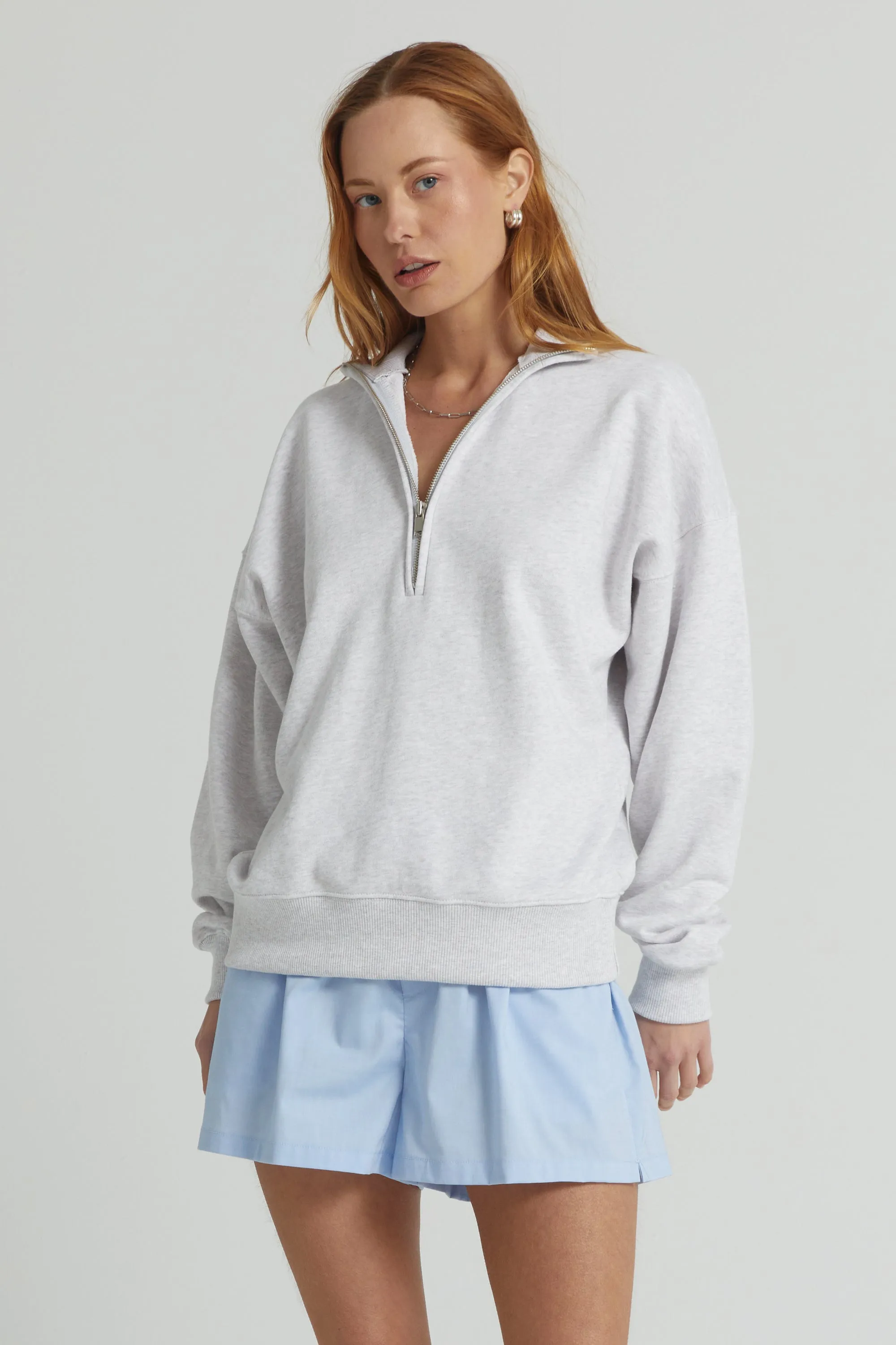 The 1/2 Zip Sweatshirt