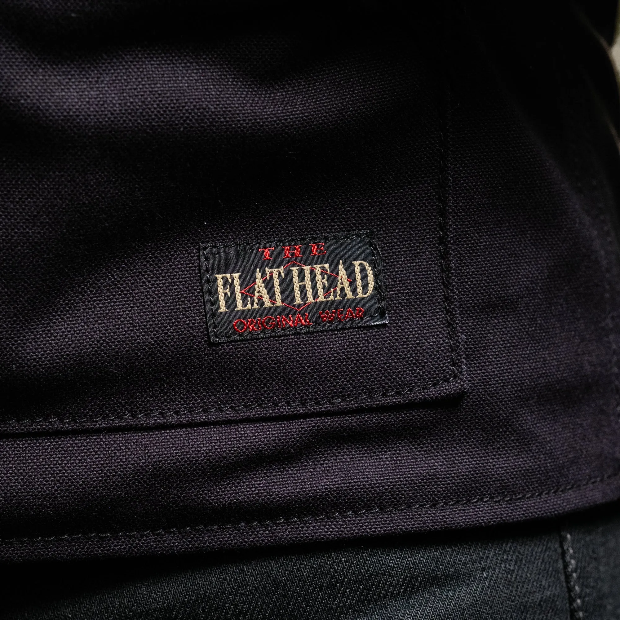 The Flat Head FN-OJ-CV003 Duck Vest Black