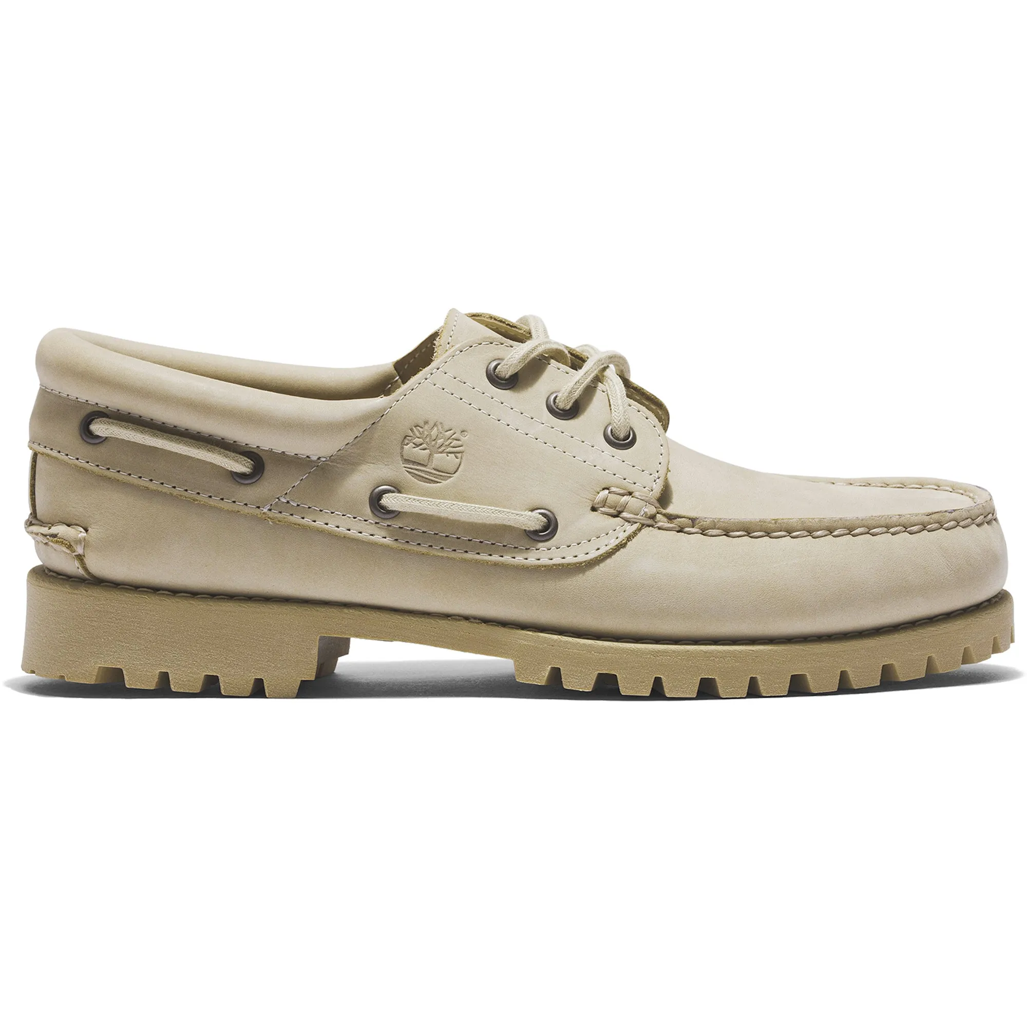 Timberland 3-Eye Lug Handsewn Boat Shoe - Lemon Pepper