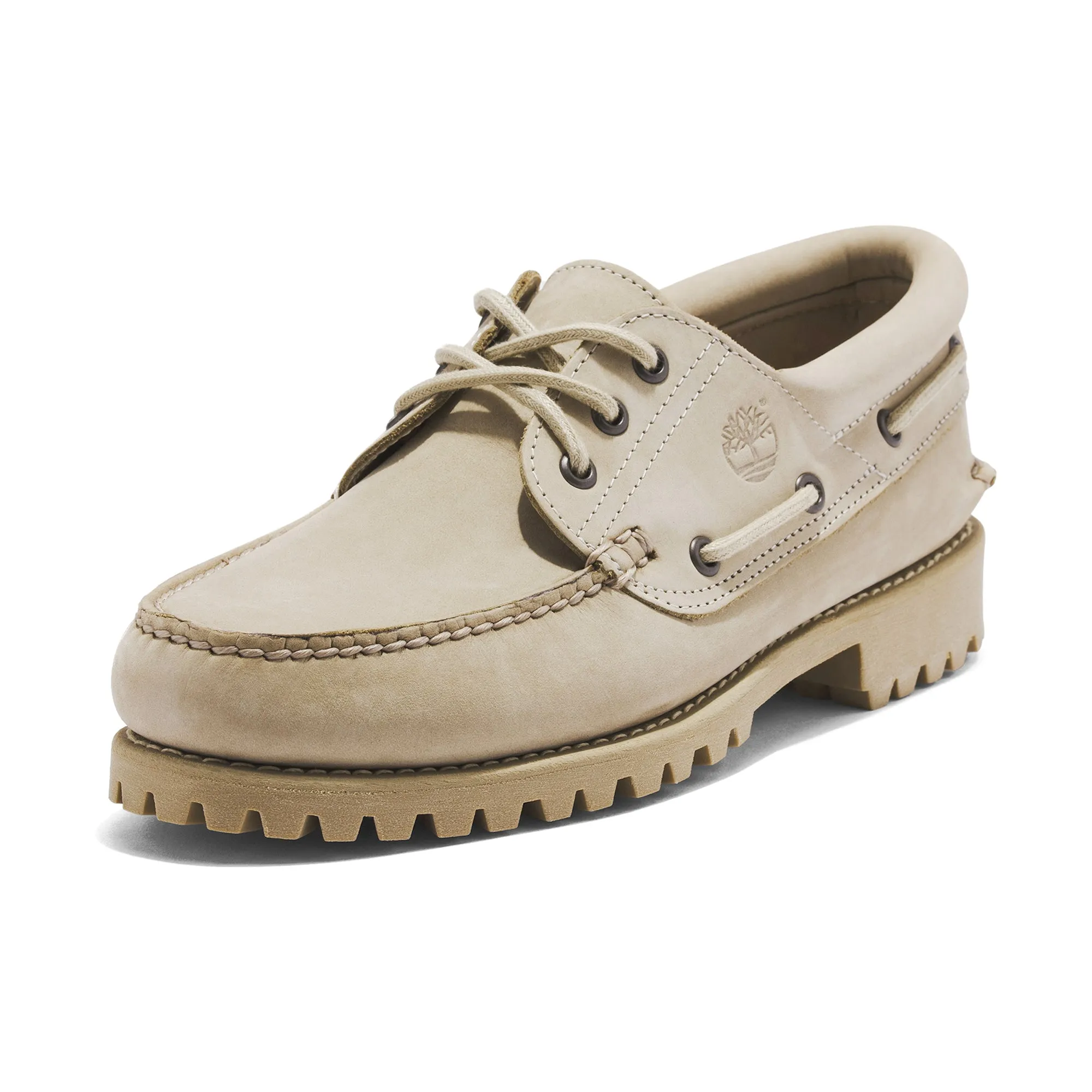 Timberland 3-Eye Lug Handsewn Boat Shoe - Lemon Pepper