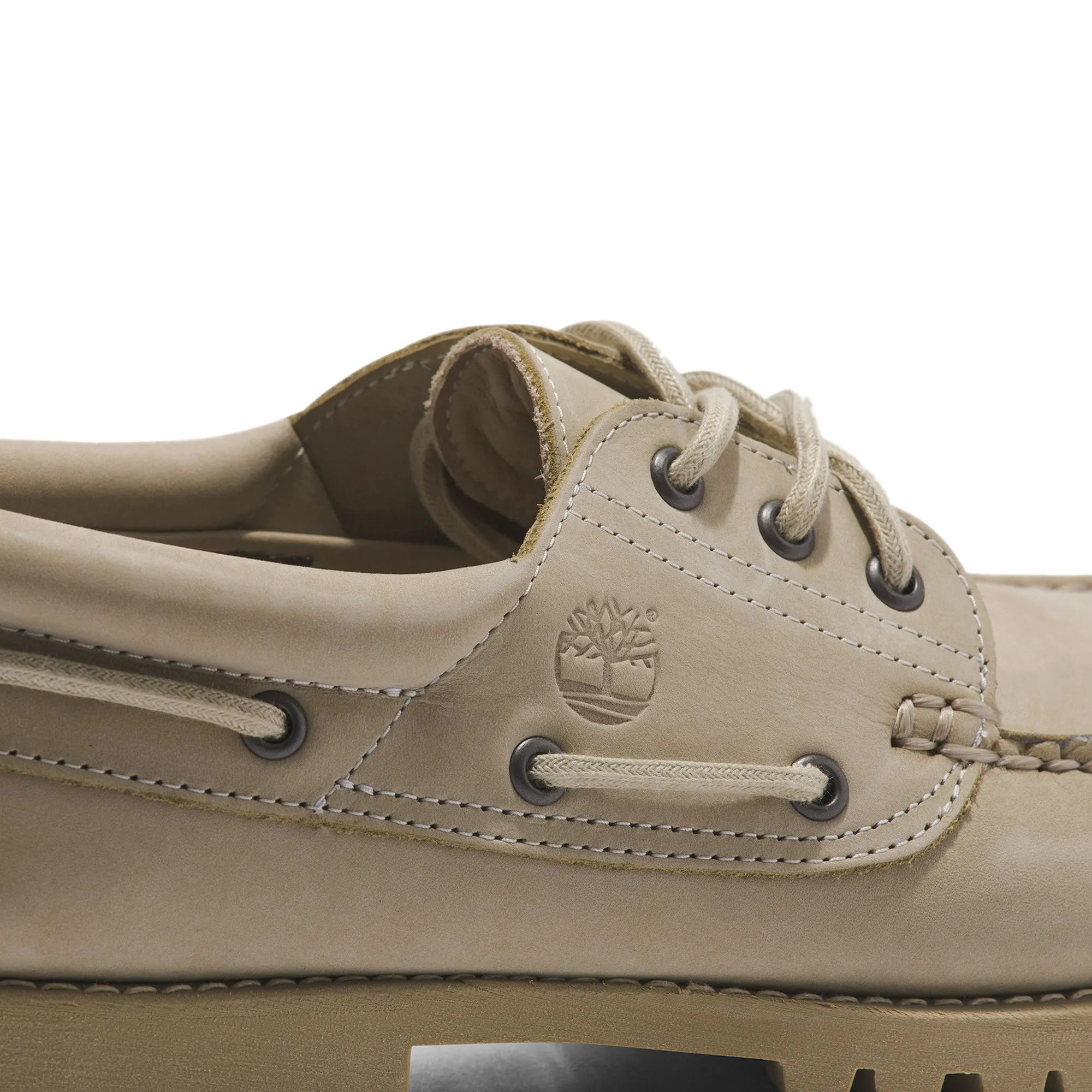 Timberland 3-Eye Lug Handsewn Boat Shoe - Lemon Pepper